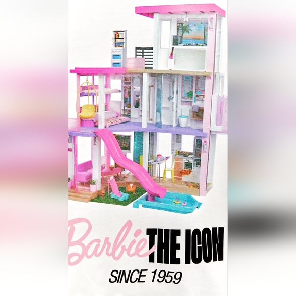 Zara X Barbie The Movie Mattel T-Shirt Dream House White S - Picture 7 of 7